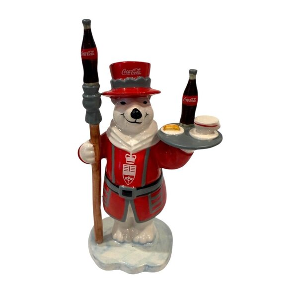 Lot of 3 Coca-Cola Polar Bears Around the World Germany Canada United Kingdom - Picture 10 of 14